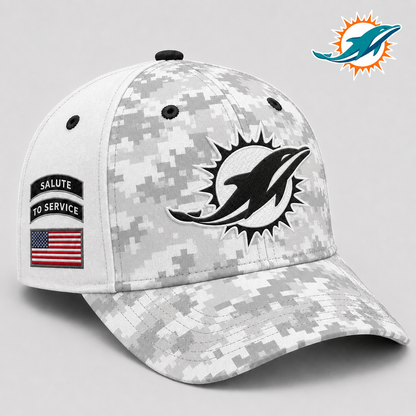 MIA x NFL Premium Salute to Service Digital Camo Cap