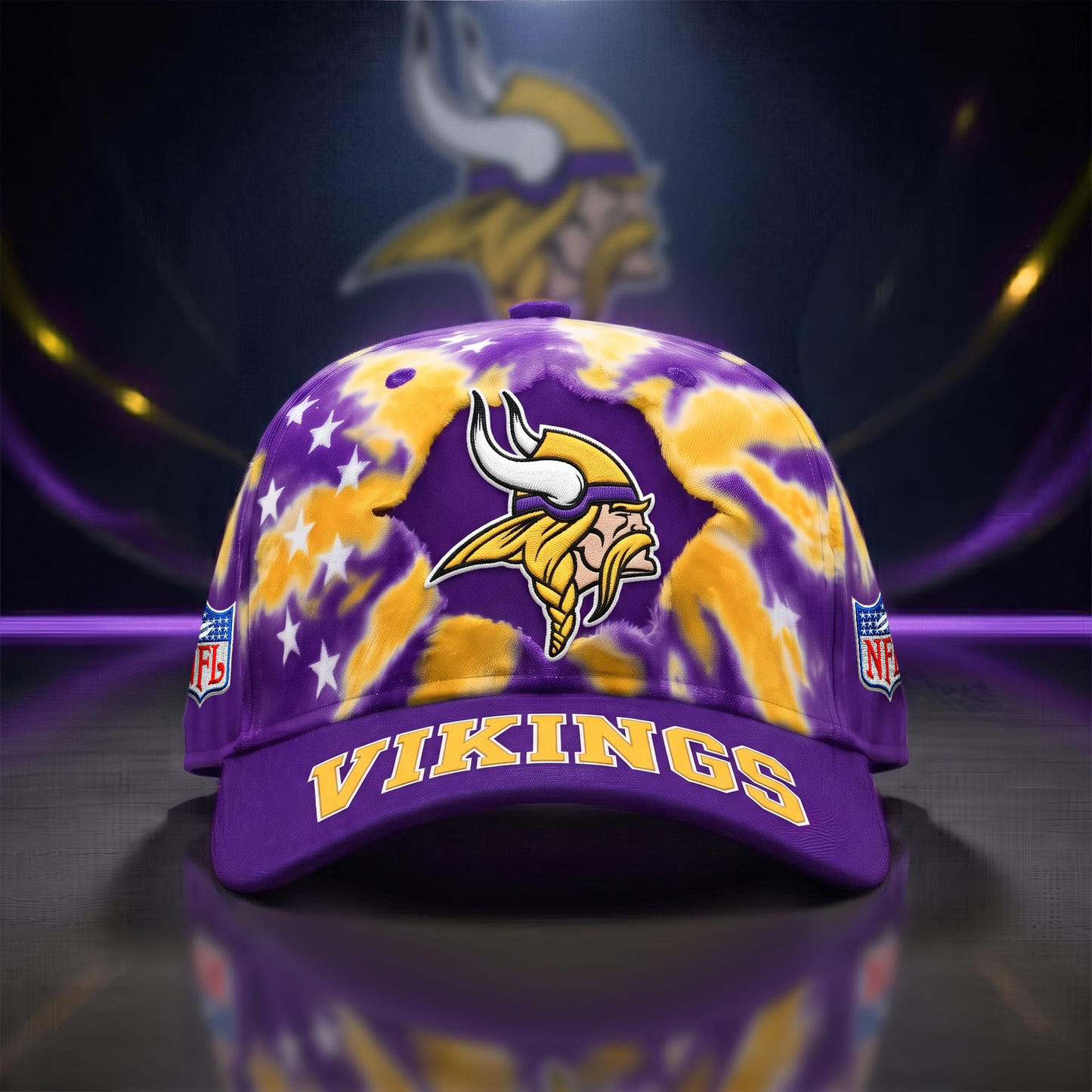 MIN x NFL Game Day Tie Dye Cap