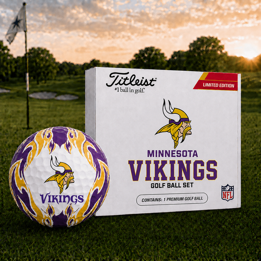 MIN x NFL Inspired Golf Ball Set Premium Golf Balls V3