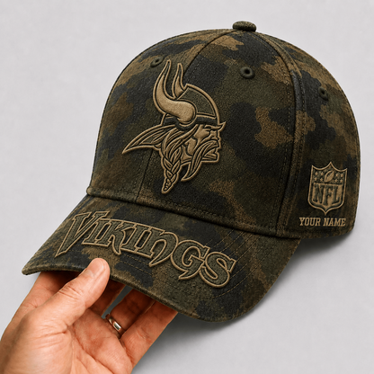 MIN x NFL Military Camo Classic Cap