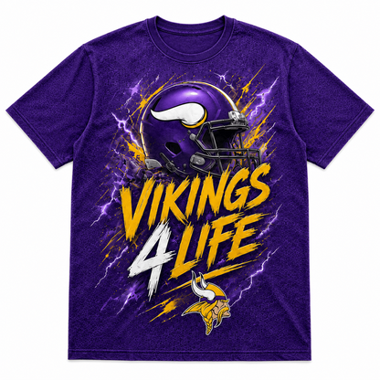 MIN x NFL Premium Fan For Life 3D Shirt