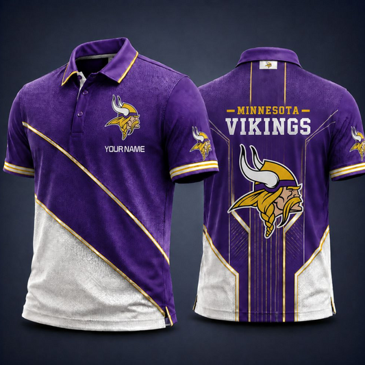 MIN x NFL Premium Polo Shirt