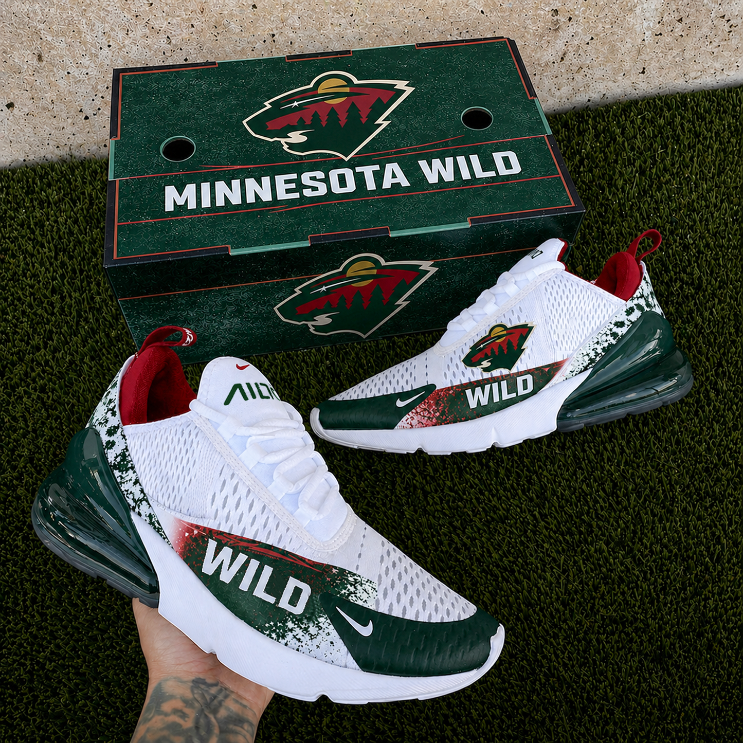 MIN x NHL Nike Air Max 270 Shoes