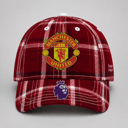 MU x EPL Premium Varsity Plaid Cap