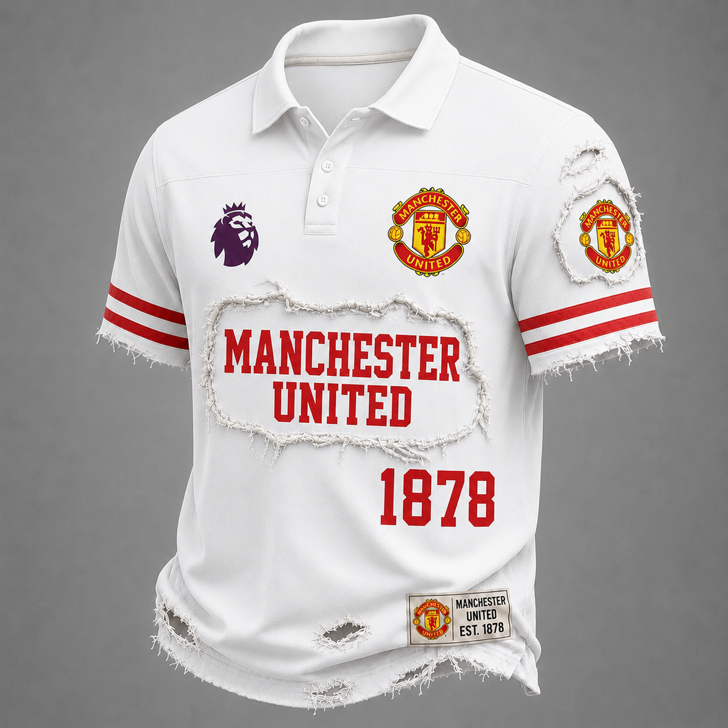 MUN x EPL LUXURY V-Neck T-Shirt 3005 DatND DVT