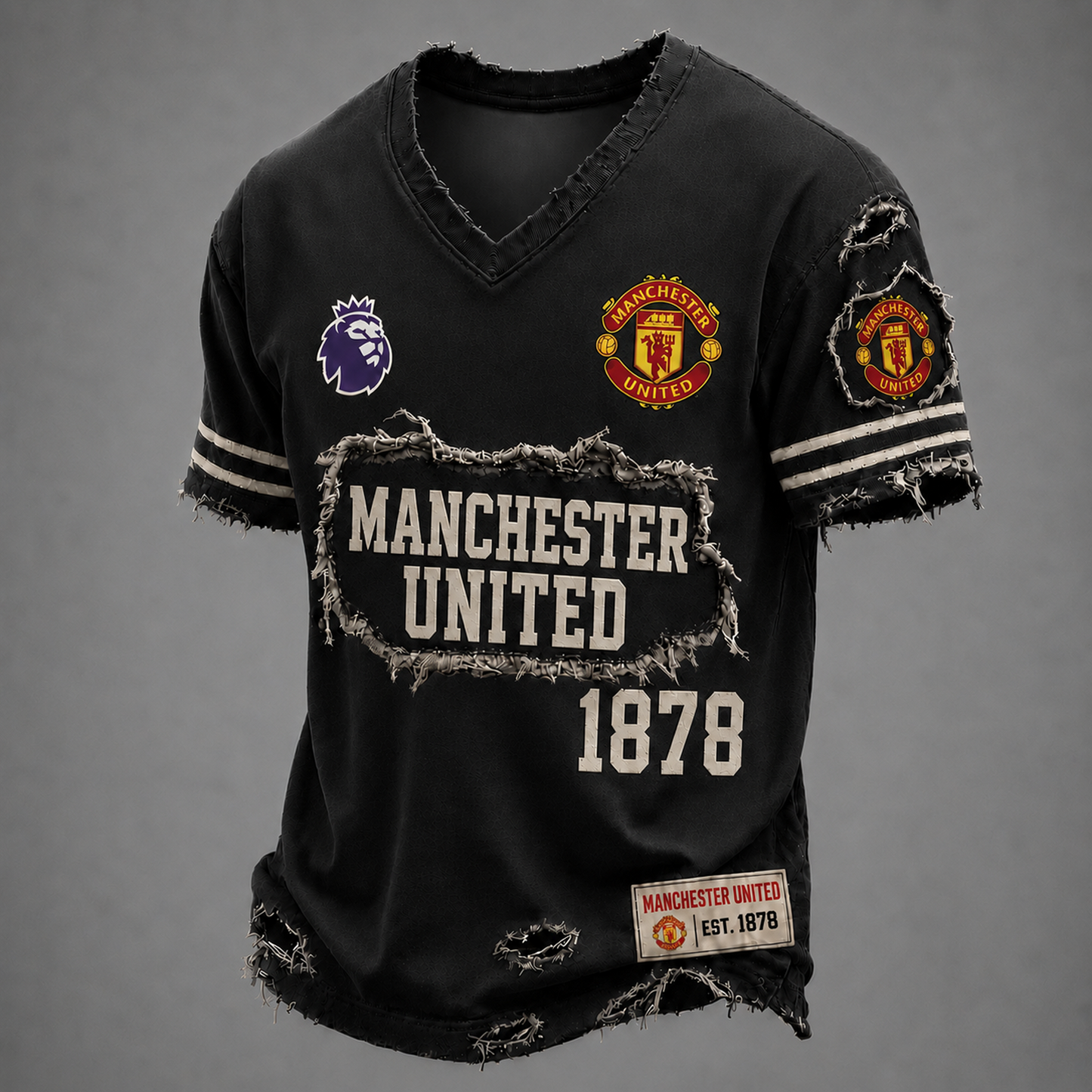 MUN x EPL LUXURY V-Neck T-Shirt 3005 DatND DVT