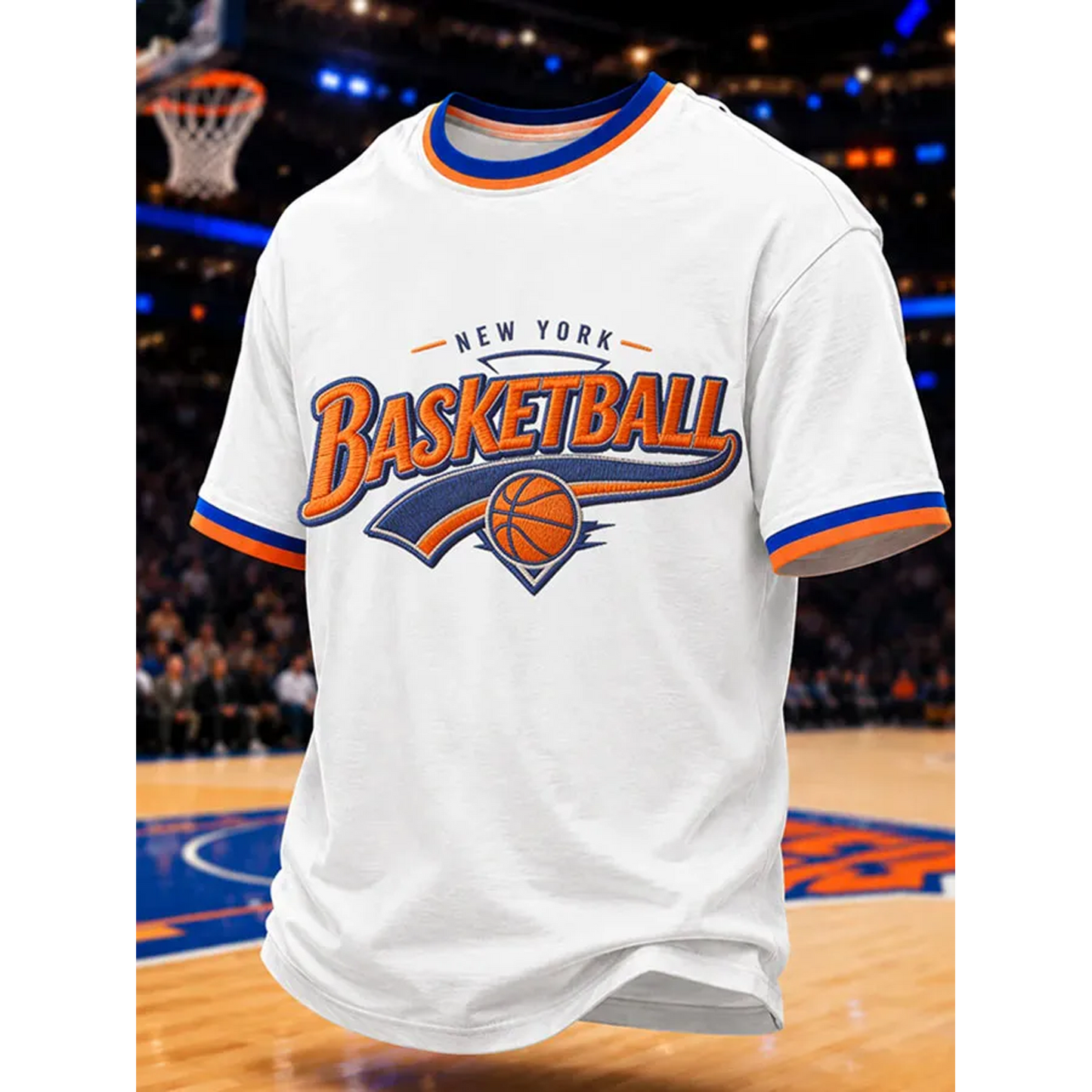 Men's NYK Basketball Print T-shirt DATND TANTD 080626