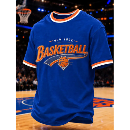 Men's NYK Basketball Print T-shirt DATND TANTD 080626