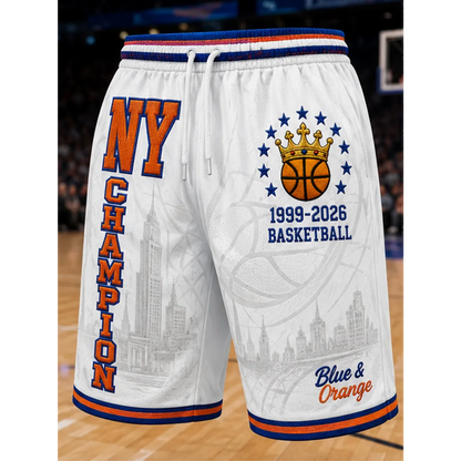 Men's NYK x NBA Basketball Fan Sports Shorts V2 DATND TANTD 0202626