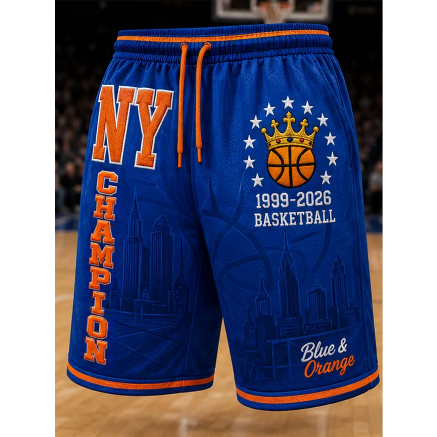 Men's NYK x NBA Basketball Fan Sports Shorts V2 DATND TANTD 0202626
