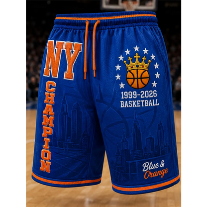 Men's NYK x NBA Basketball Fan Sports Shorts V2 DATND TANTD 0202626