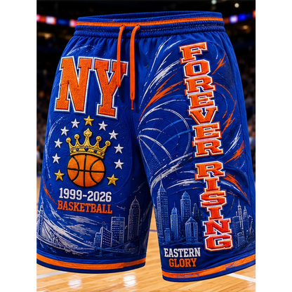 Men's NYK x NBA Basketball Fan Sports Shorts V3 DATND TANTD 0202626