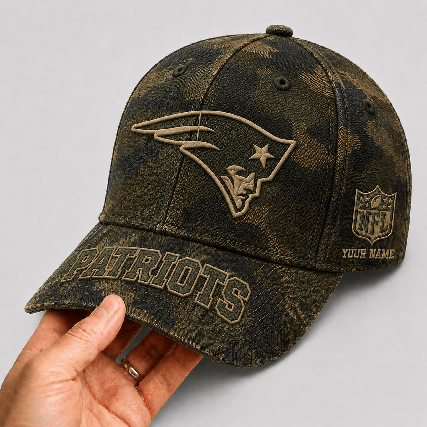 NE x NFL Military Camo Classic Cap