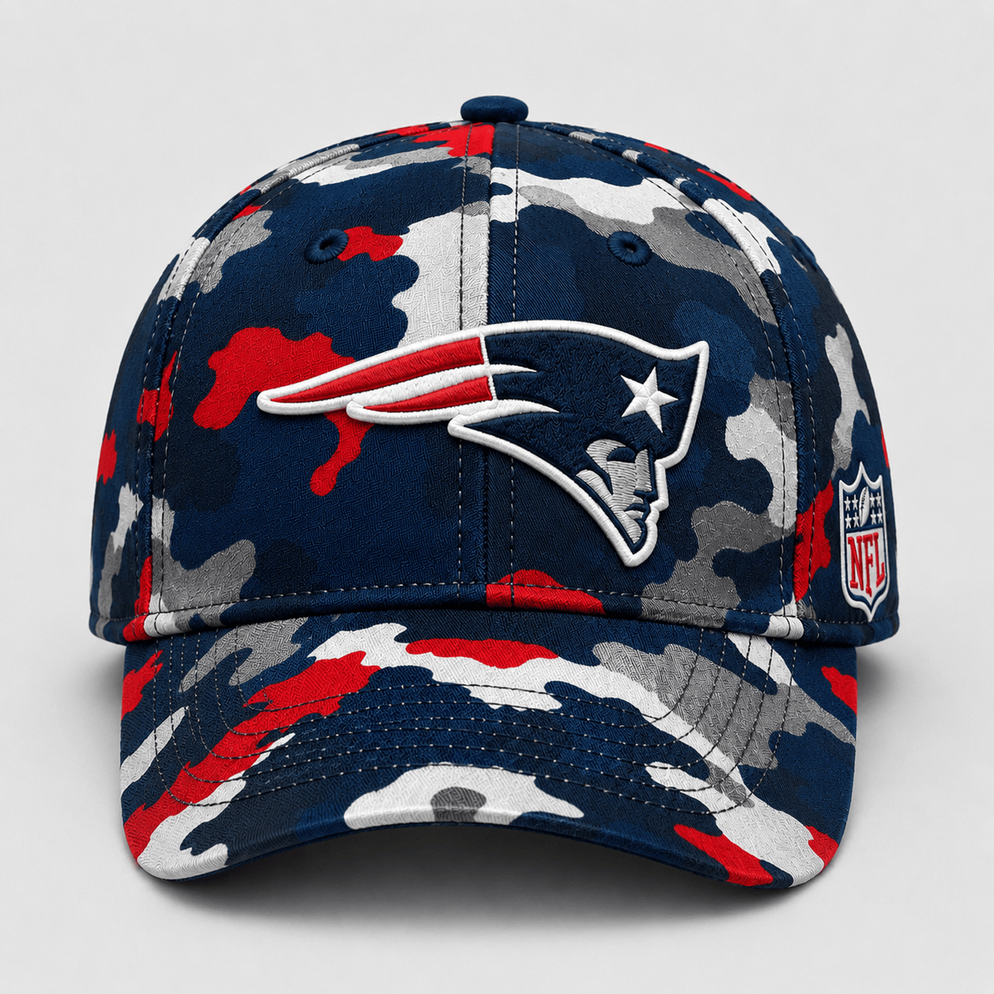 NE x NFL Premium Camo Game Day Cap