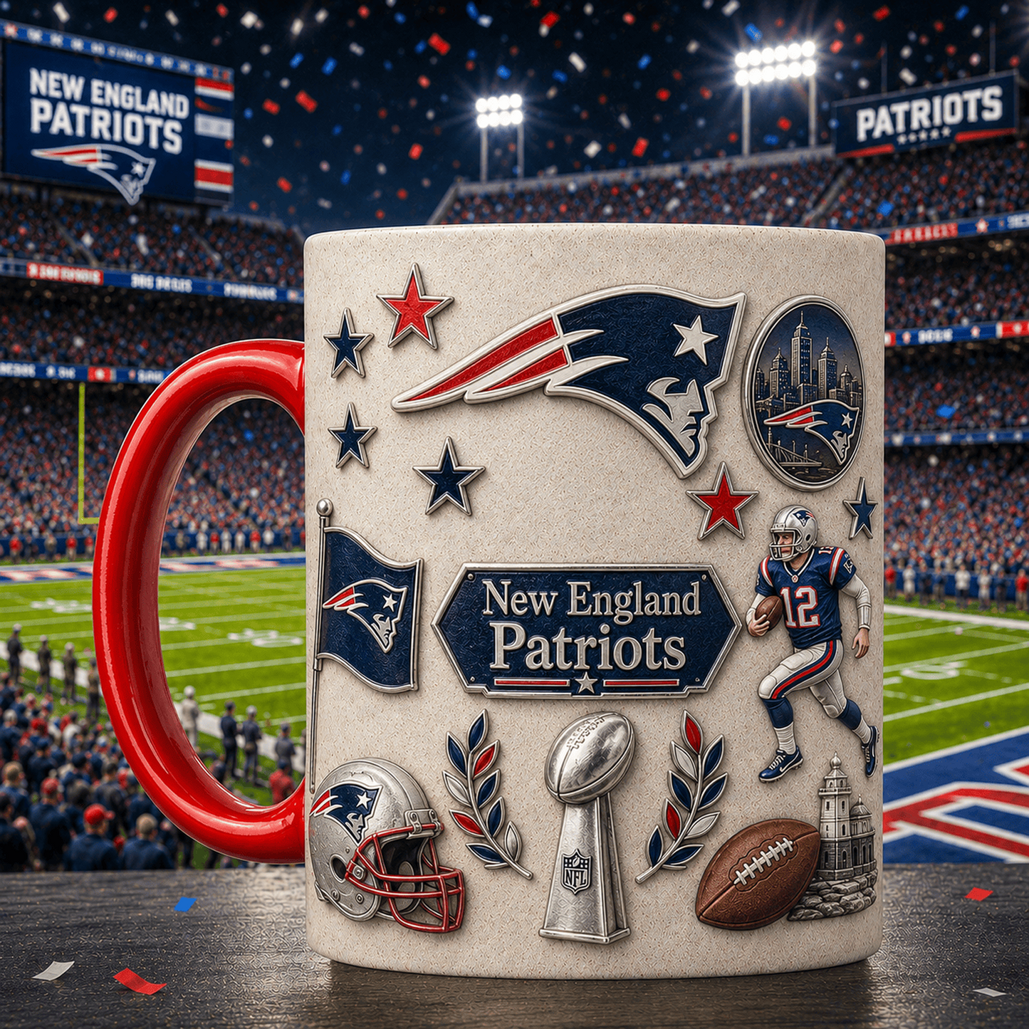 NE x NFL Premium Fan Pride Mug