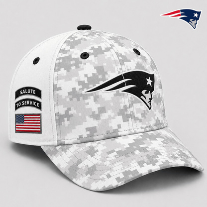 NE x NFL Premium Salute to Service Digital Camo Cap