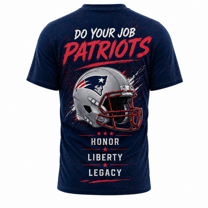 NE x NFL Premium Skyline Pride Football T-Shirt