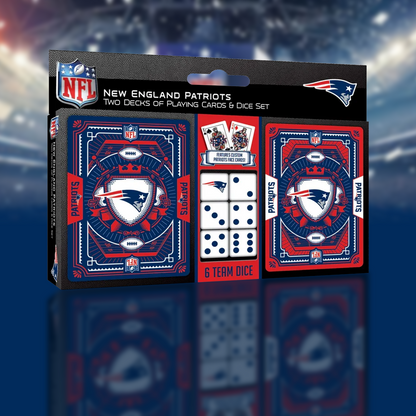 NEP x NFL 2-Pack Playing Cards & Dice Set