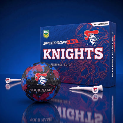 PREMIUM NRL X NK EXCLUSIVE PERSONALIZED GOLF BALL SET LIMITED EDTION