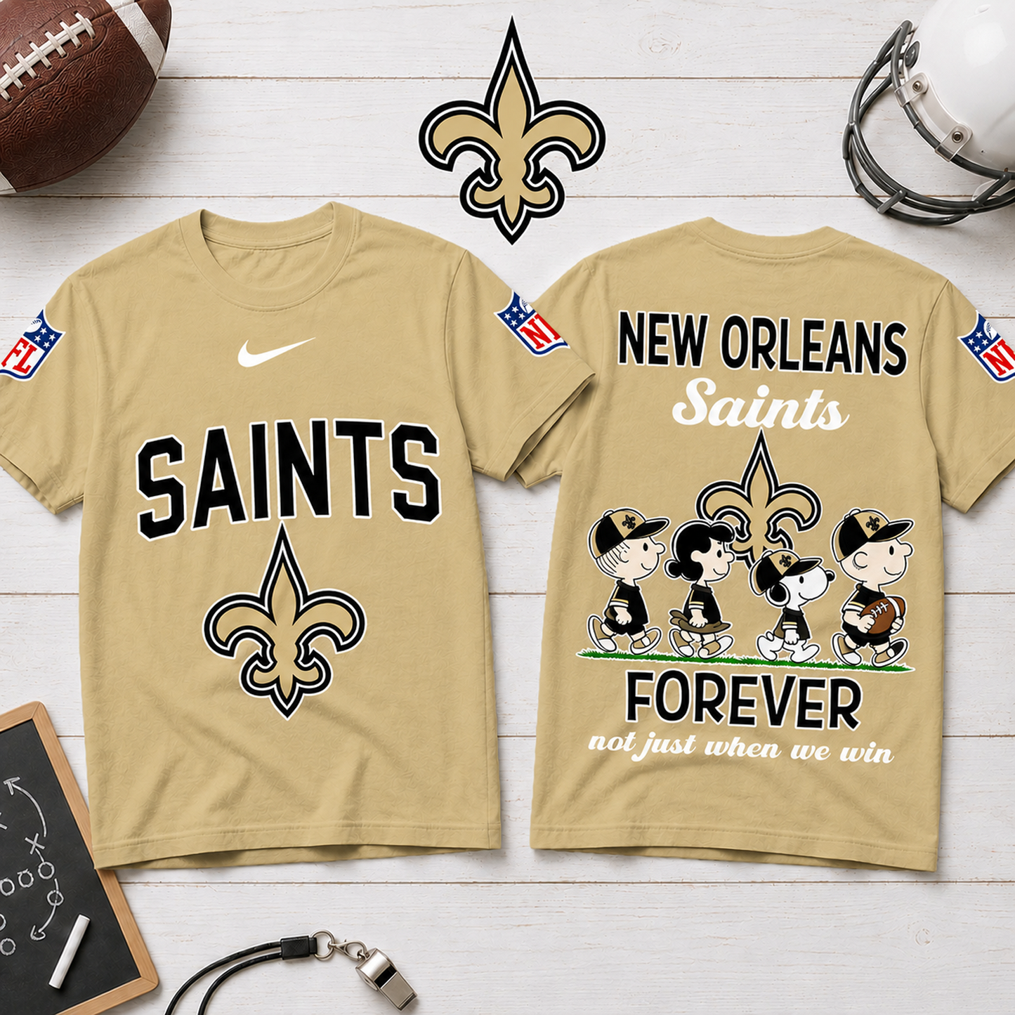 NO x NFL Forever ƒ?? Peanuts Football Fan 3D Shirt 2007