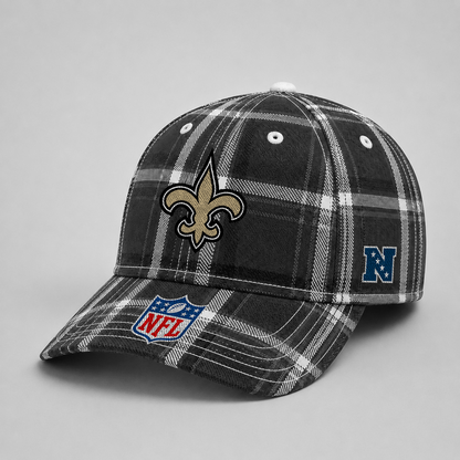 NO x NFL Premium Varsity Plaid Cap