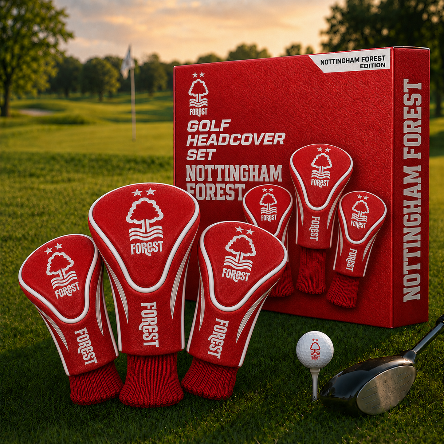 NOT Team Golf EPL 3-Pack Contour Sock Headcovers