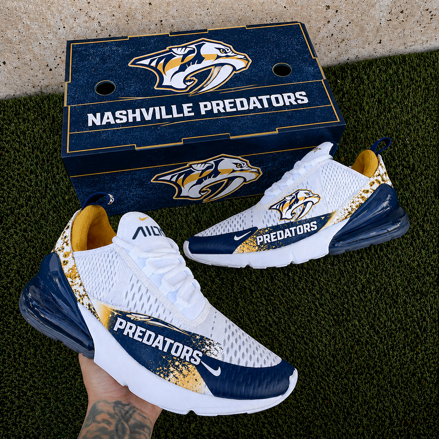NSH x NHL Nike Air Max 270 Shoes