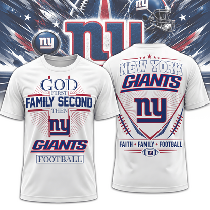 NYG x NFL Faith, Family, Football 3D Shirt