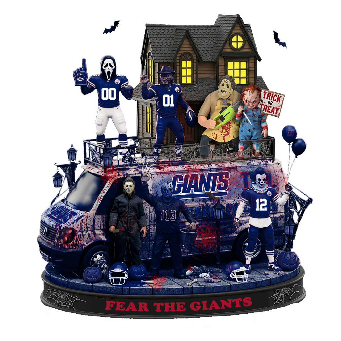 NYG x NFL Halloween Acrylic Plaque