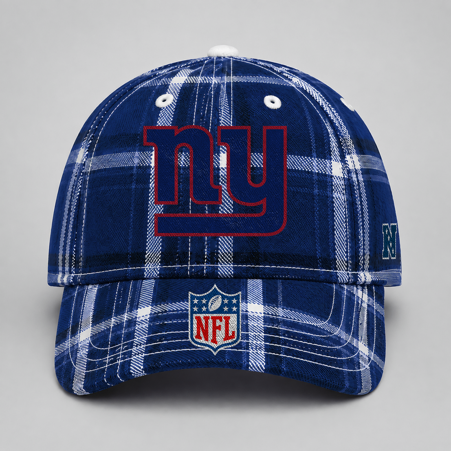 NYG x NFL Premium Varsity Plaid Cap