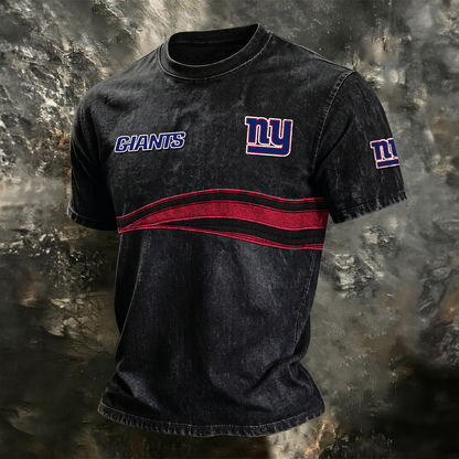 NYG x NFL Washed Cotton Retro Men's T-shirt