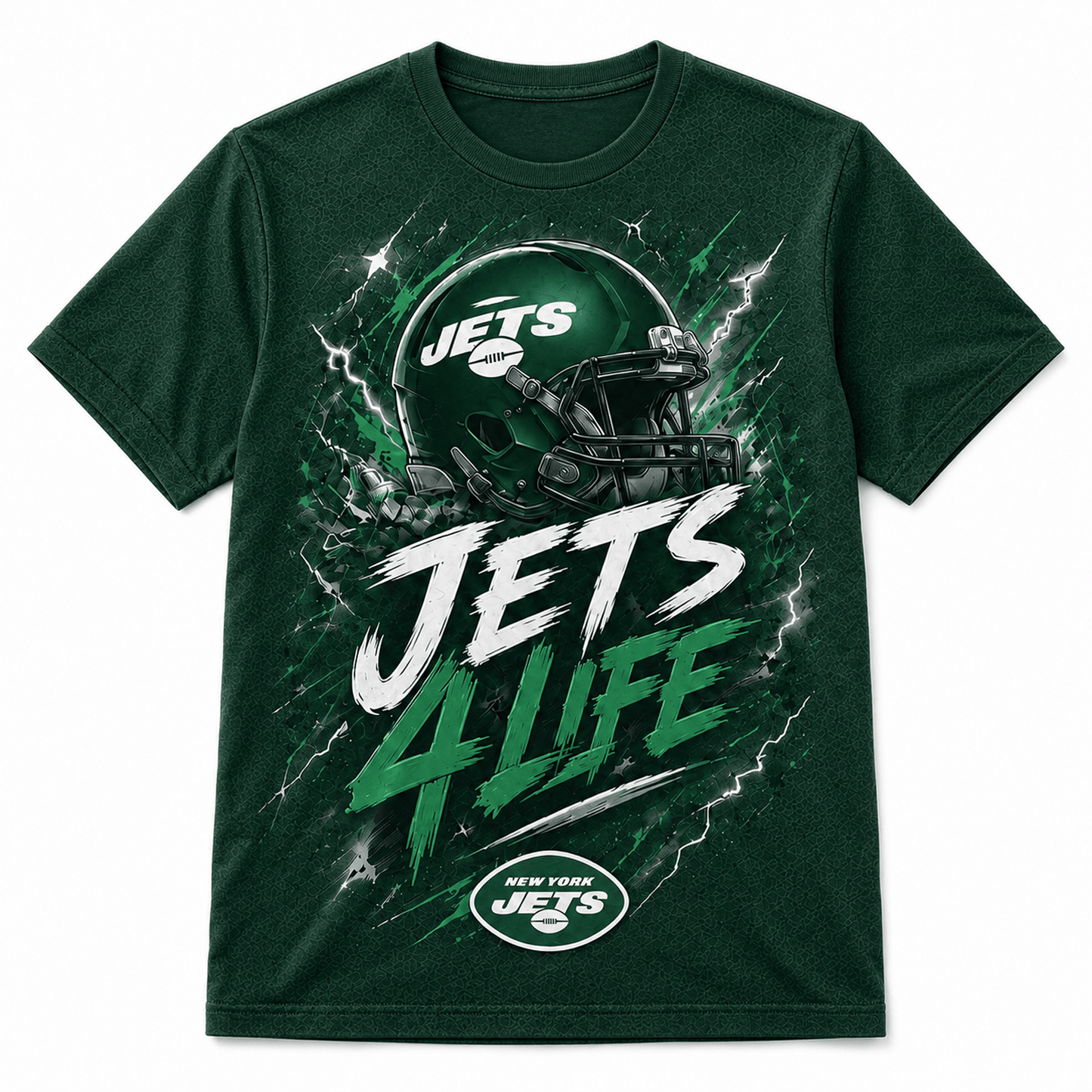 NYJ x NFL Premium Fan For Life 3D Shirt