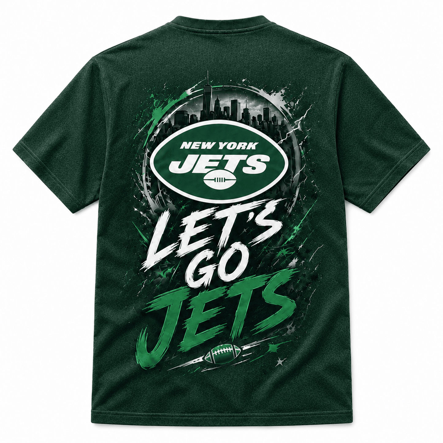 NYJ x NFL Premium Fan For Life 3D Shirt