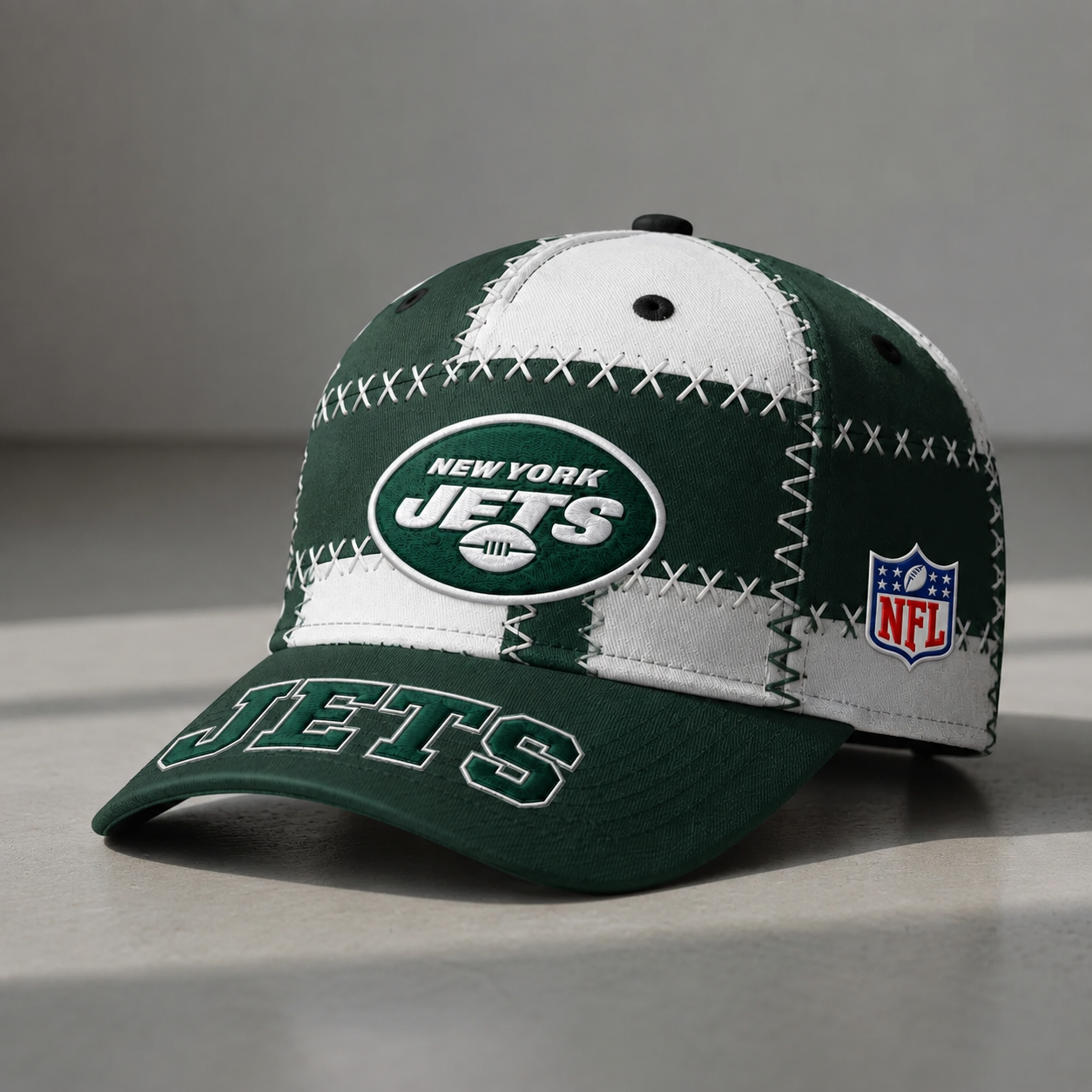 NYJ x NFL Premium Patchwork Snapback