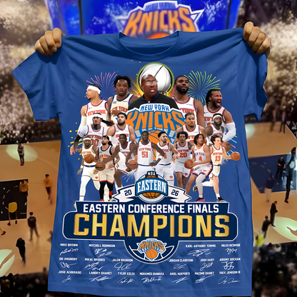 NYK 2026 Eastern Conference Champions 2D Shirt 2605 DatND DVT