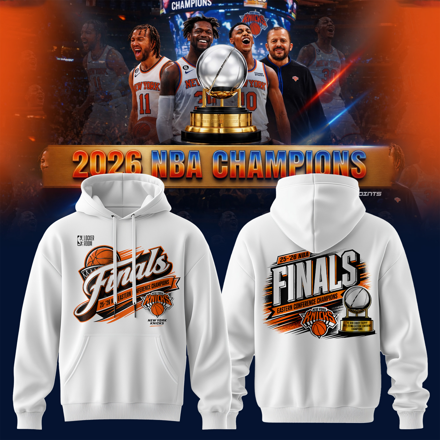 NYK 2026 Eastern Conference Champions 3D Shirt 2605 V3 DatND DVT