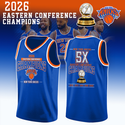 NYK 2026 Eastern Conference Champions Basketball Jersey V1 2605 DatND DVT