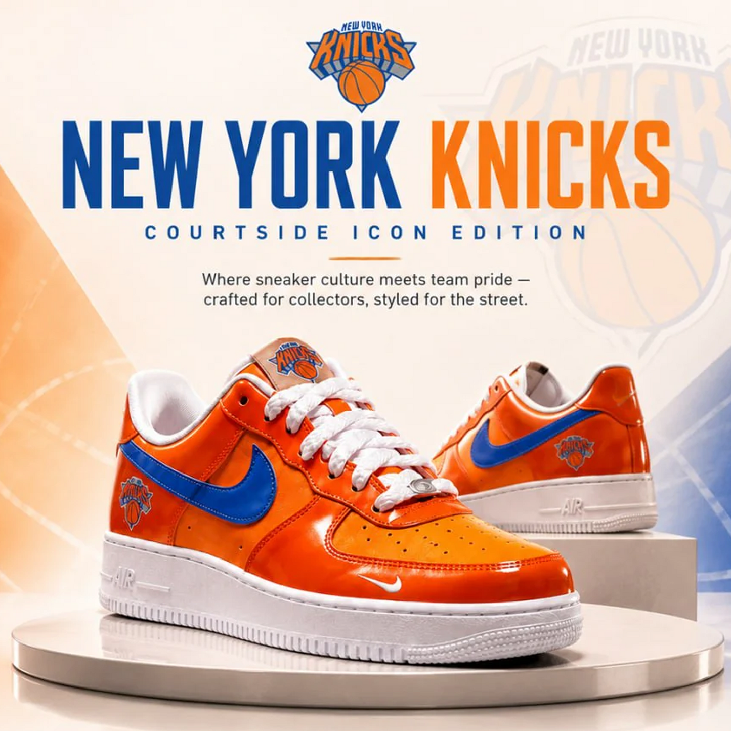 NYK Custom Air-Style Sneakers 1506
