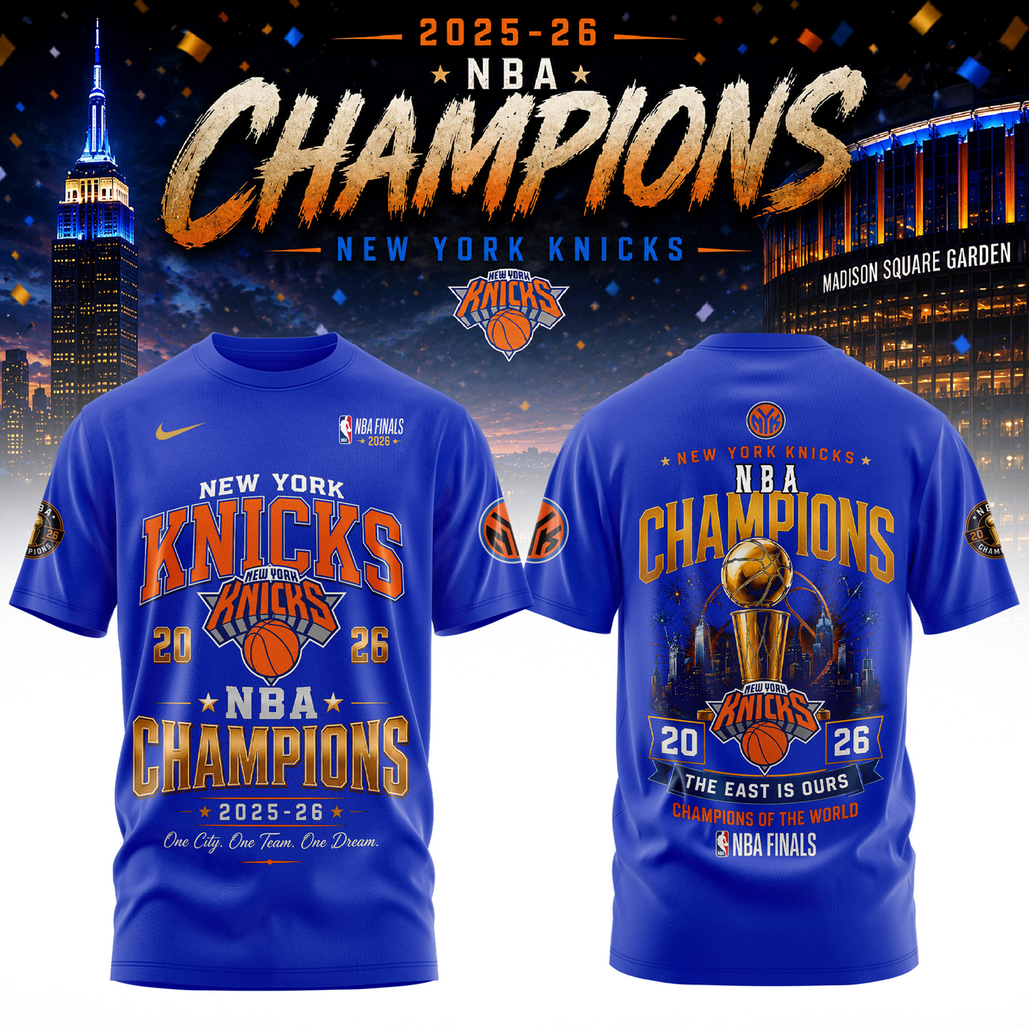 NYK x NBA 25-26 Champions 3D Aparael V11 140626