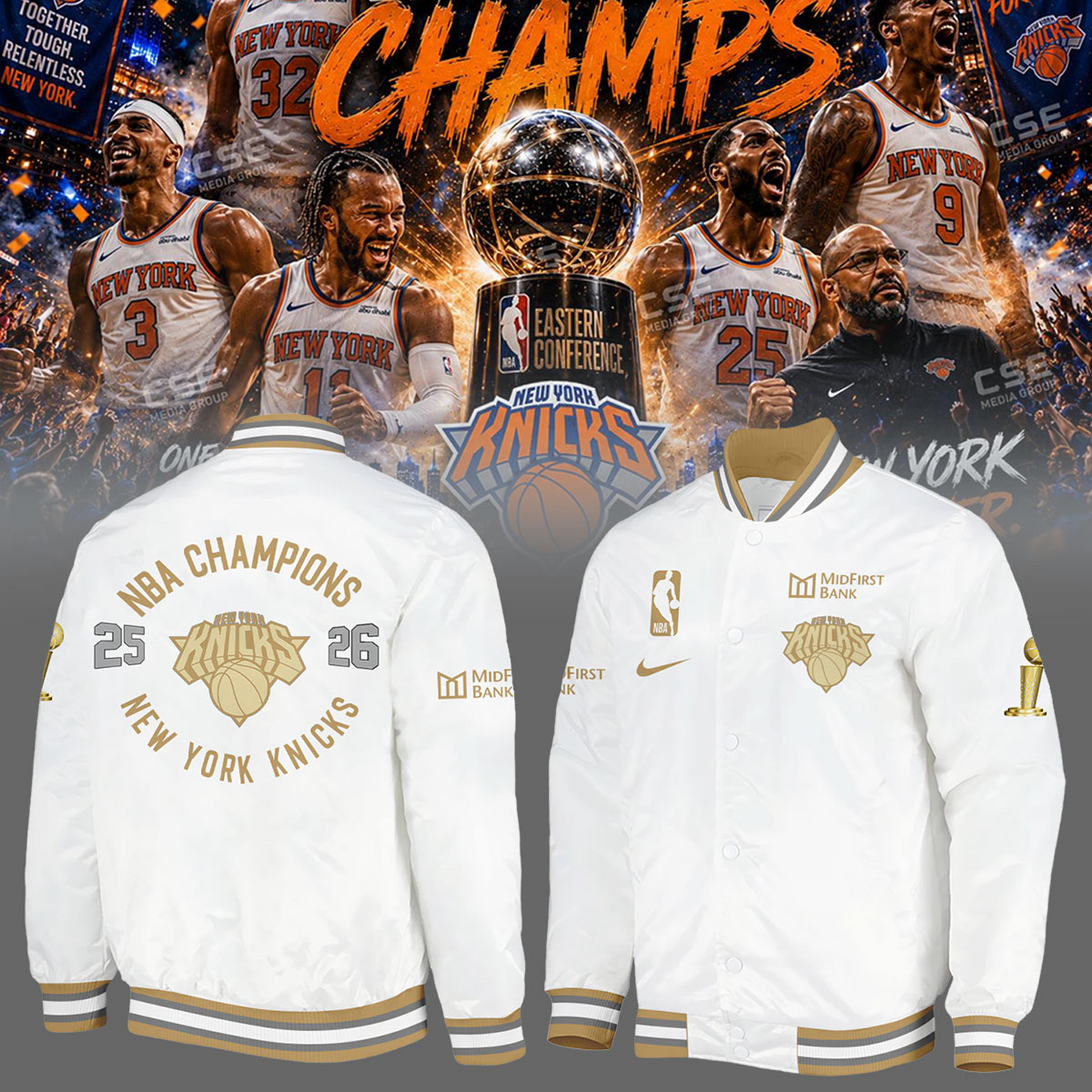 NYK x NBA Champions Bomber V5 150626