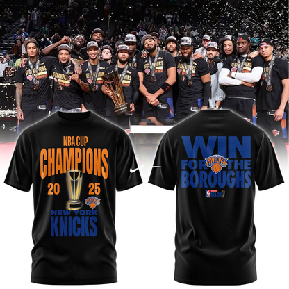 NYK x NBA Cup Champions Limited Edition Shirt V1 140626