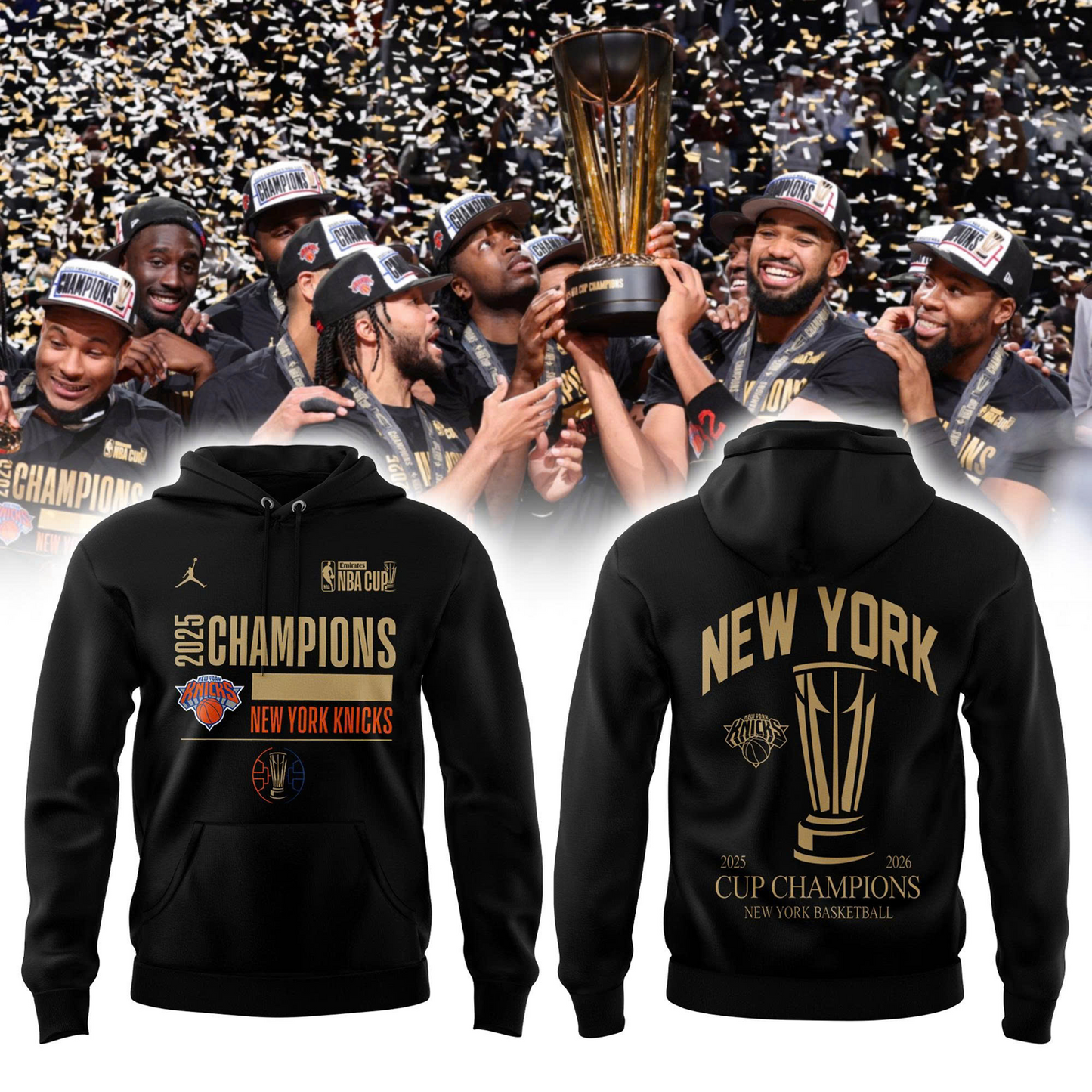 NYK x NBA Cup Champions Limited Edition Shirt V2 140626