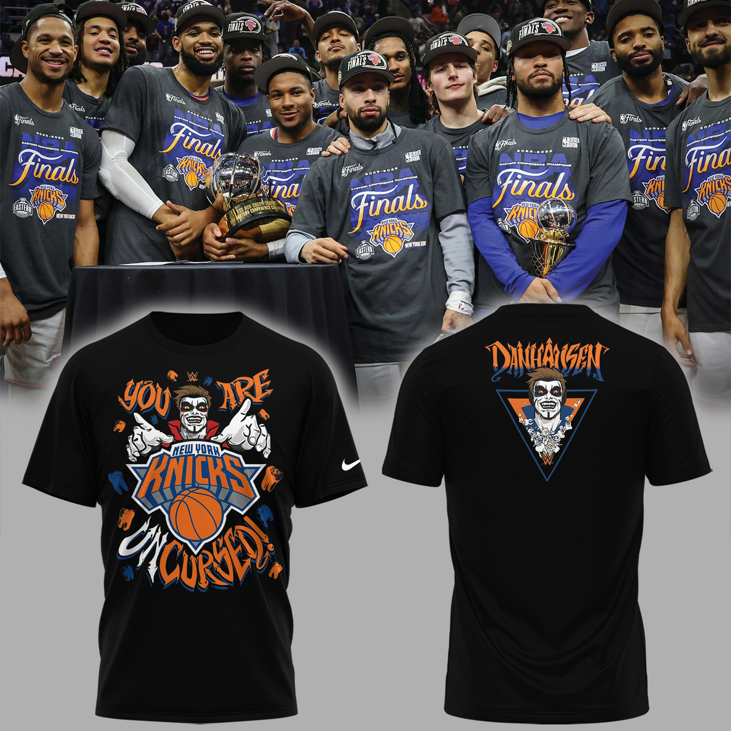 NYK x NBA Eastern Conference Champions 3D Shirt 2605 V5 DatND DVT