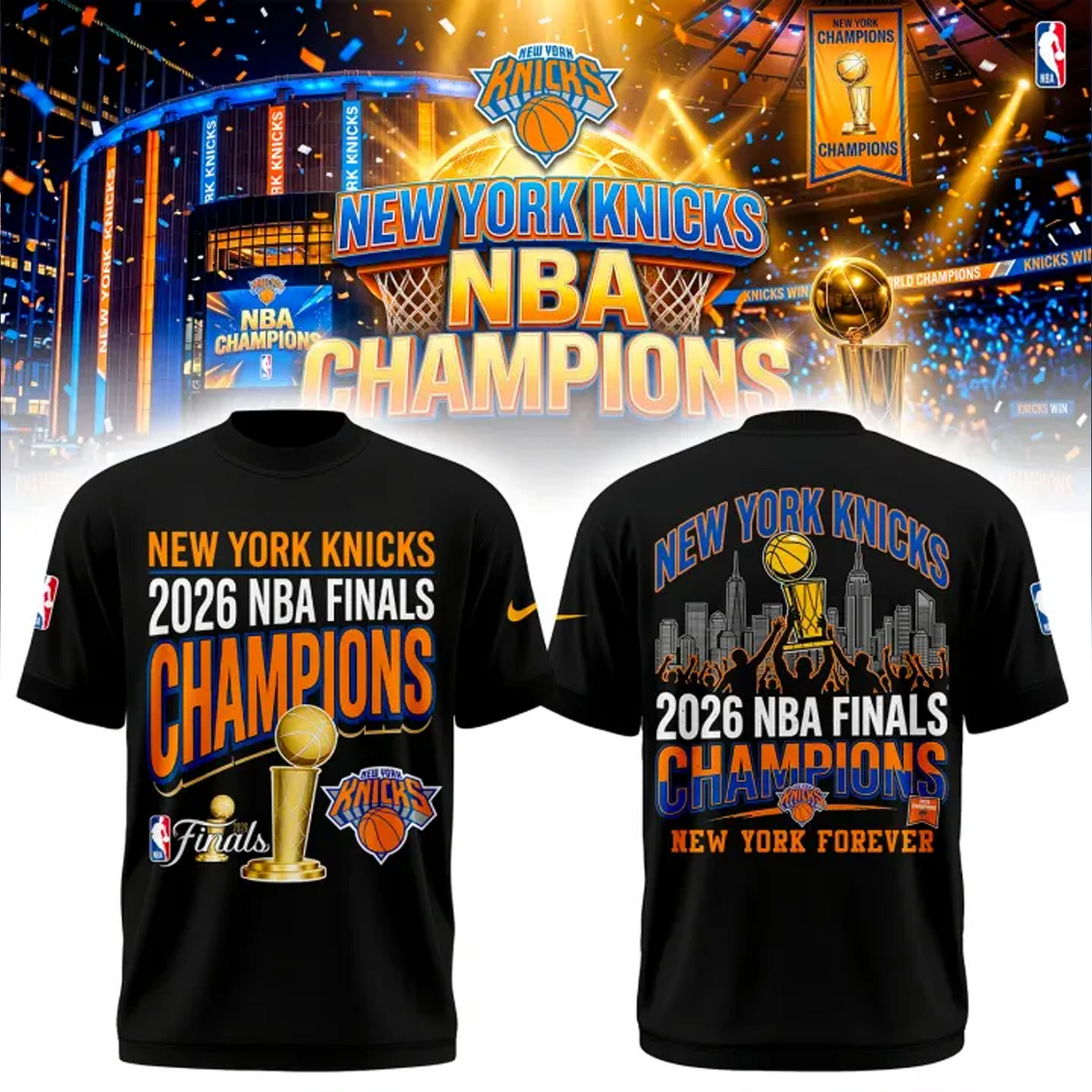 NYK x NBA Final Champions 2025-26 3D Aparael V20 150626