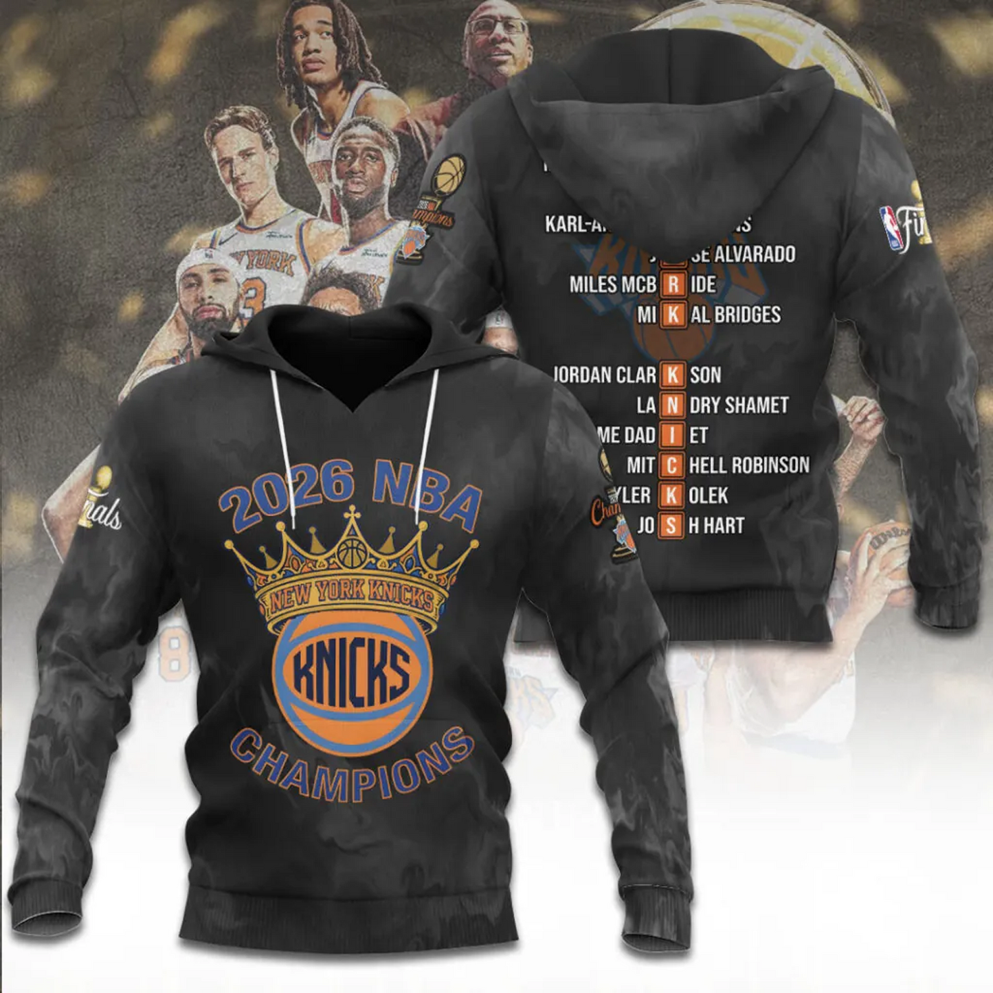 NYK x NBA Final Champions 2025-26 3D Aparael V21 150626