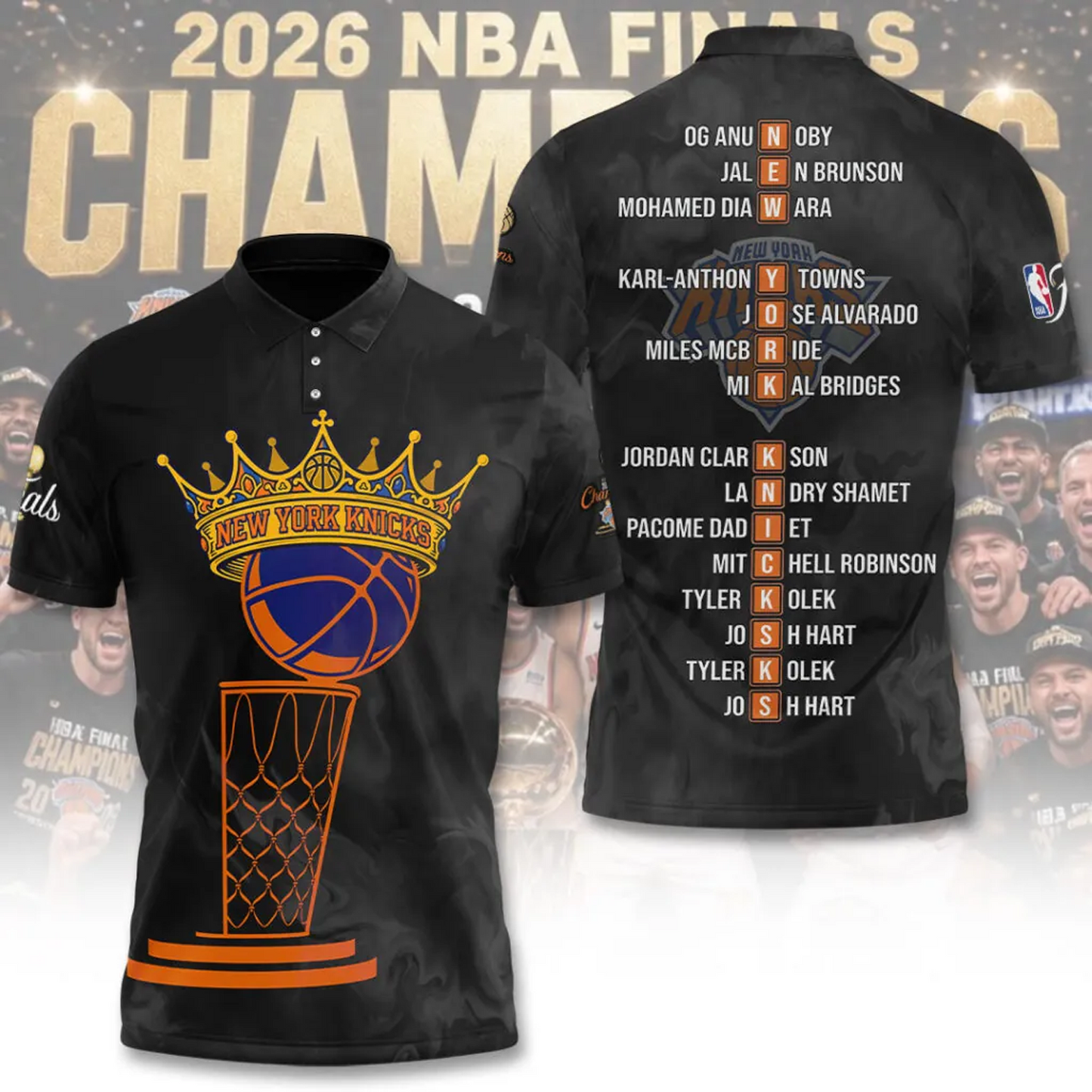 NYK x NBA Final Champions 2025-26 3D Aparael V23 150626