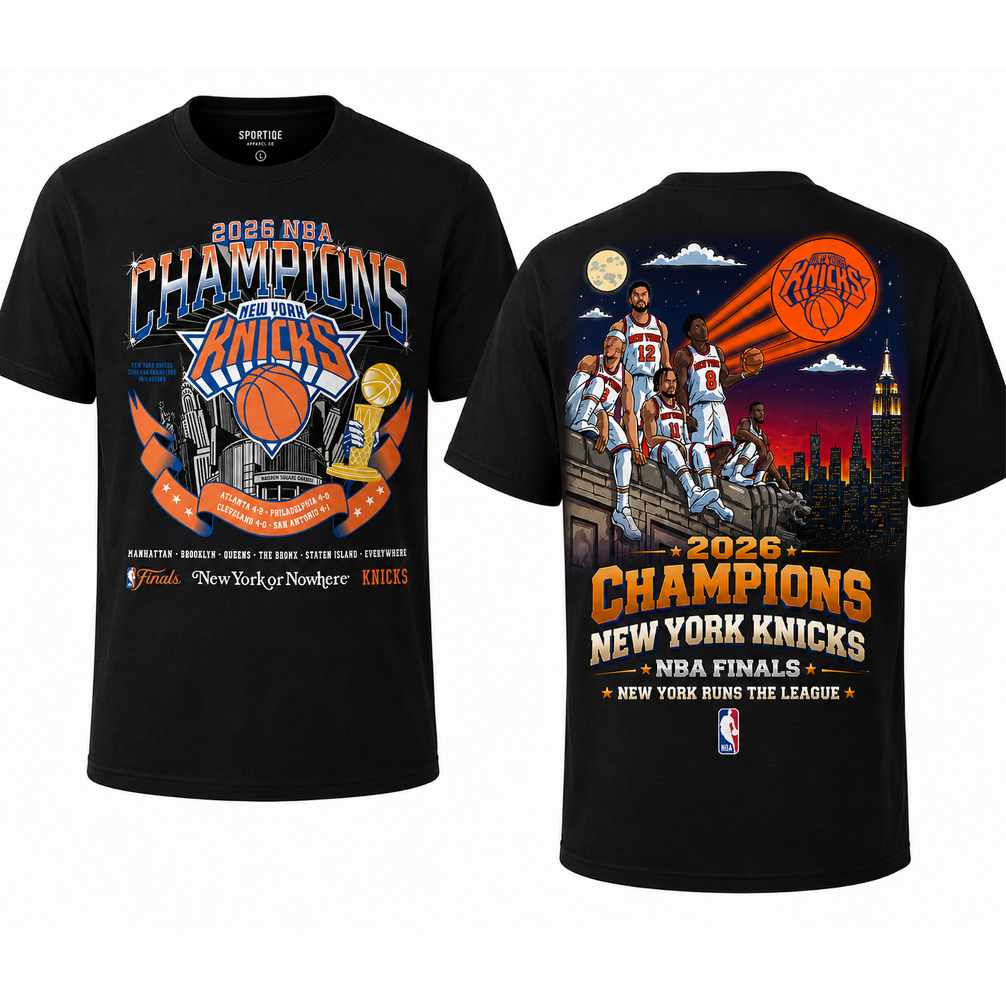 NYK x NBA Final Champions 2025-26 3D Aparael V24 150626