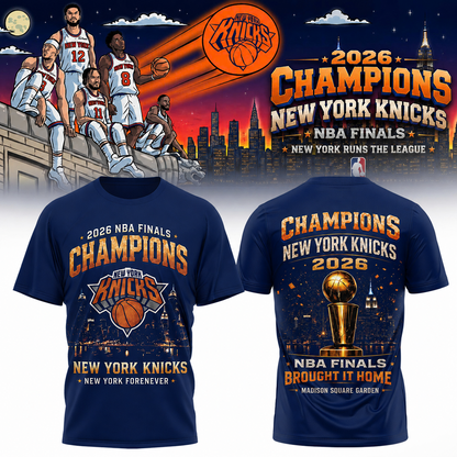 NYK x NBA Final Champions 2025-26 3D Aparael V25 150626