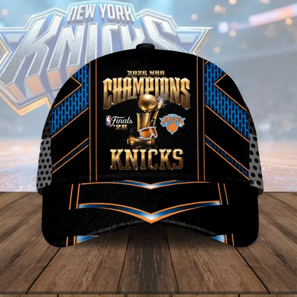 NYK x NBA Final Champions 2025-26 3D Cap V2 150626