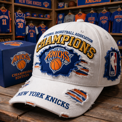 NYK x NBA Champions 2026 Premium Cap 0806 DatND DVT TanND